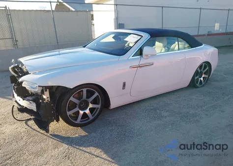 2019 Rolls-Royce Dawn from USA, damaged, VIN SCA666D57KU118034